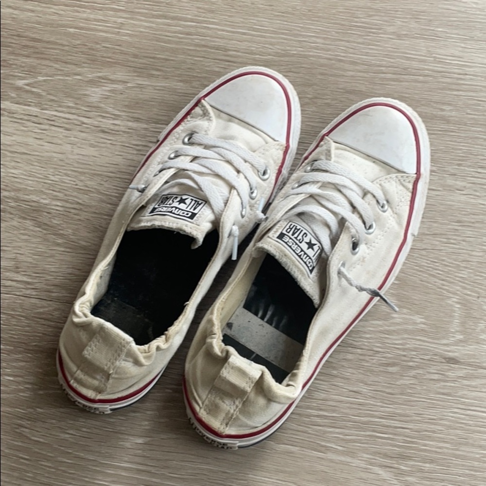 Slip on off-white converse